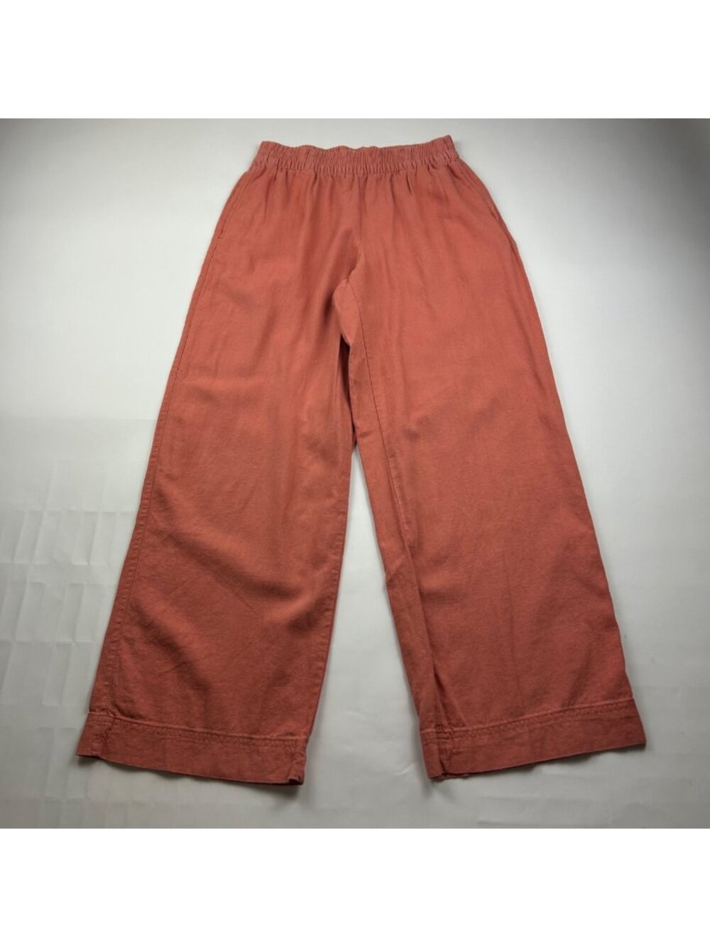 Old Navy Amber Glow Linen Blend Wide Leg Lounge Pant S